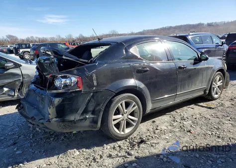 2011 Dodge Avenger Mainstreet z USA, uszkodzony, nr VIN 1B3BD1FGXBN587631